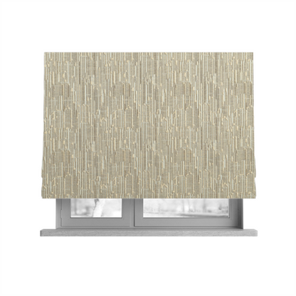 Casa Textured Shine Pattern Cream Furnishing Fabric CTR-2207 - Roman Blinds