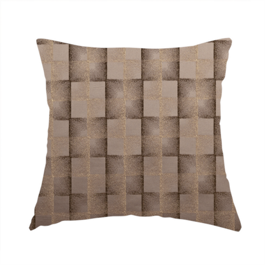 Casa Textured Uniformed Block Shine Pattern Pink Furnishing Fabric CTR-2212 - Handmade Cushions
