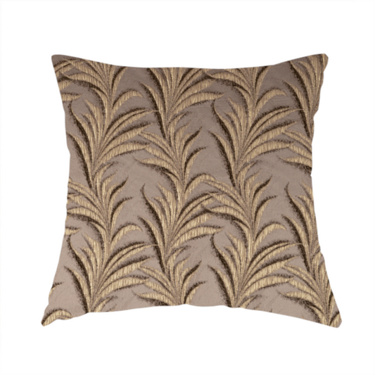Casa Textured Leaf Pattern Pink Furnishing Fabric CTR-2214 - Handmade Cushions