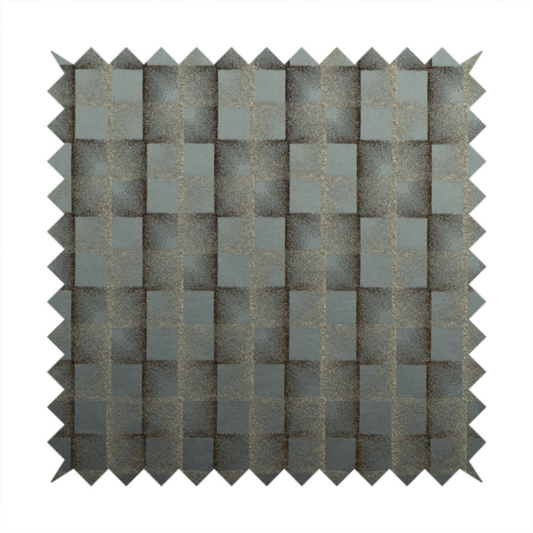 Casa Textured Uniformed Block Shine Pattern Grey Furnishing Fabric CTR-2215