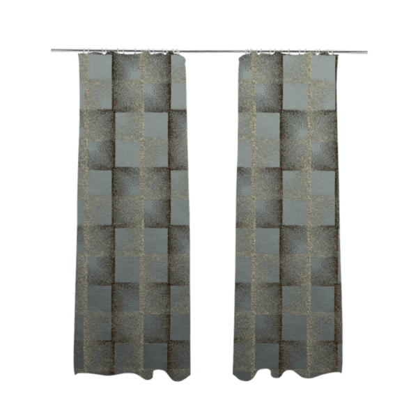 Casa Textured Uniformed Block Shine Pattern Grey Furnishing Fabric CTR-2215 - Made To Measure Curtains