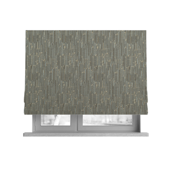 Casa Textured Shine Pattern Grey Furnishing Fabric CTR-2216 - Roman Blinds