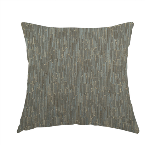 Casa Textured Shine Pattern Grey Furnishing Fabric CTR-2216 - Handmade Cushions