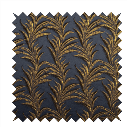 Casa Textured Leaf Pattern Purple Furnishing Fabric CTR-2226
