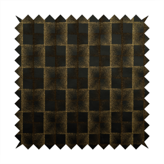 Casa Textured Uniformed Block Shine Pattern Black Furnishing Fabric CTR-2227