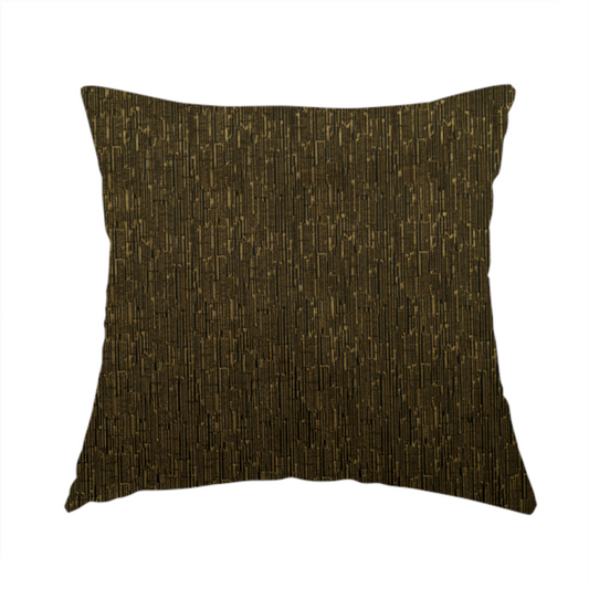 Casa Textured Shine Pattern Black Furnishing Fabric CTR-2228 - Handmade Cushions