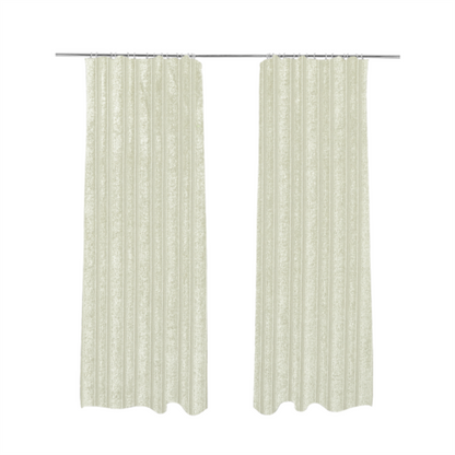 Knightsbridge Velvet Stripe Pattern Beige Upholstery Fabric CTR-2232 - Made To Measure Curtains