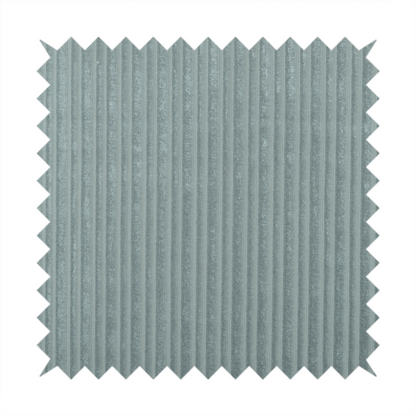Knightsbridge Velvet Stripe Pattern Silver Upholstery Fabric CTR-2236 - Roman Blinds