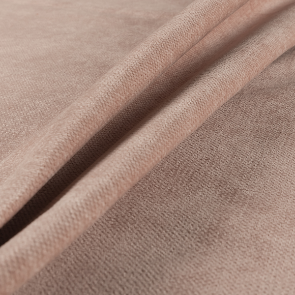 Tessuto Soft Chenille Plain Water Repellent Pink Upholstery Fabric CTR-2245 - Roman Blinds