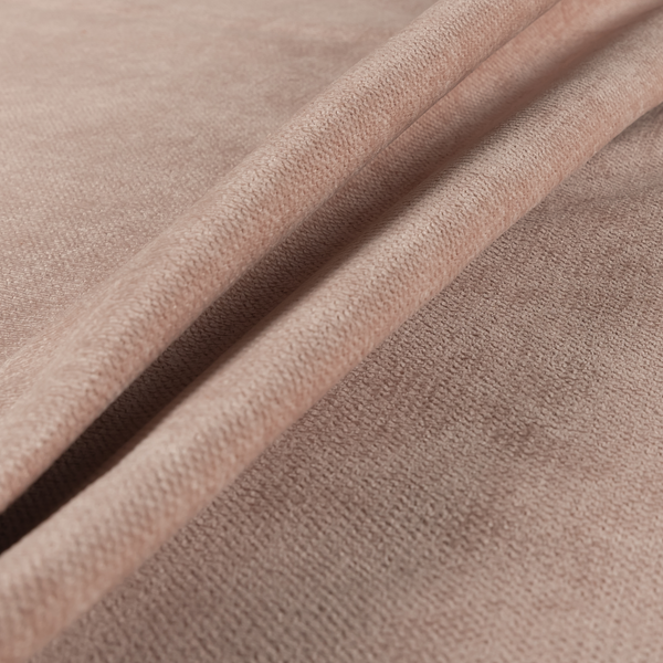 Tessuto Soft Chenille Plain Water Repellent Pink Upholstery Fabric CTR-2245 - Made To Measure Curtains