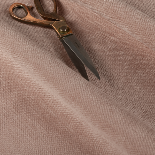 Tessuto Soft Chenille Plain Water Repellent Pink Upholstery Fabric CTR-2245 - Made To Measure Curtains