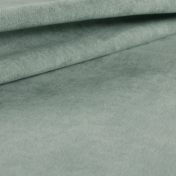 Tessuto Soft Chenille Plain Water Repellent Light Blue Upholstery Fabric CTR-2246 - Roman Blinds