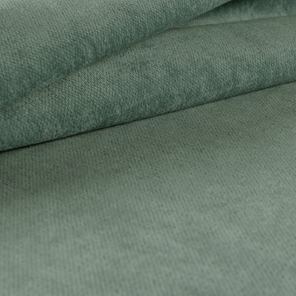 Tessuto Soft Chenille Plain Water Repellent Mint Green Upholstery Fabric CTR-2247 - Roman Blinds