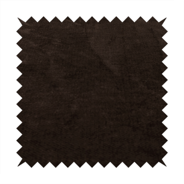 Tessuto Soft Chenille Plain Water Repellent Brown Upholstery Fabric CTR-2250 - Made To Measure Curtains