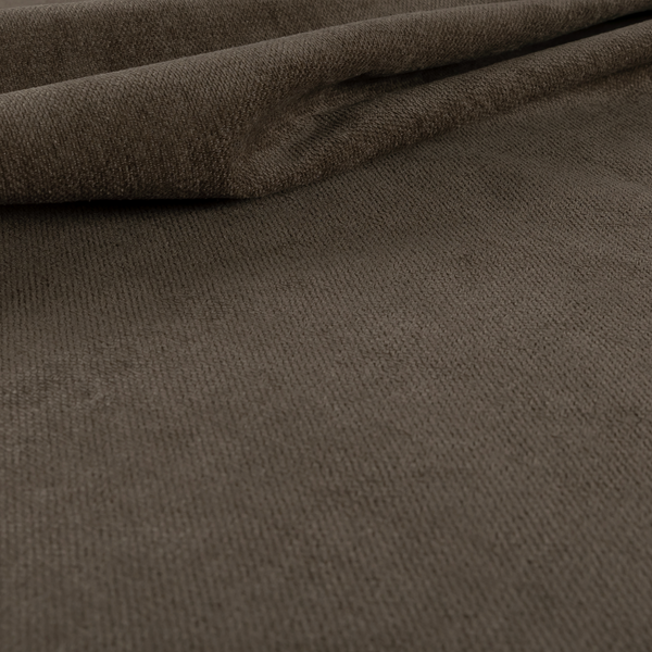 Tessuto Soft Chenille Plain Water Repellent Light Brown Upholstery Fabric CTR-2251 - Roman Blinds