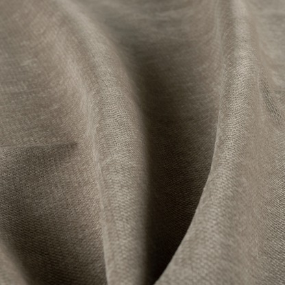 Tessuto Soft Chenille Plain Water Repellent Beige Upholstery Fabric CTR-2252 - Roman Blinds