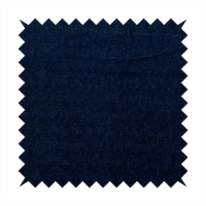 Kensington Velvet Semi Plain Navy Blue Upholstery Fabric CTR-2255 - Handmade Cushions