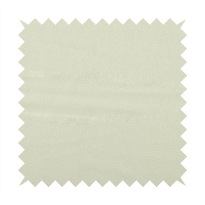 Kensington Velvet Semi Plain White Upholstery Fabric CTR-2261 - Roman Blinds