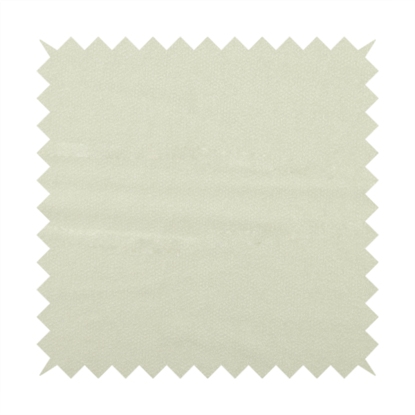 Kensington Velvet Semi Plain White Upholstery Fabric CTR-2261 - Handmade Cushions
