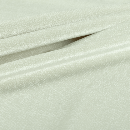 Kensington Velvet Semi Plain White Upholstery Fabric CTR-2261 - Roman Blinds