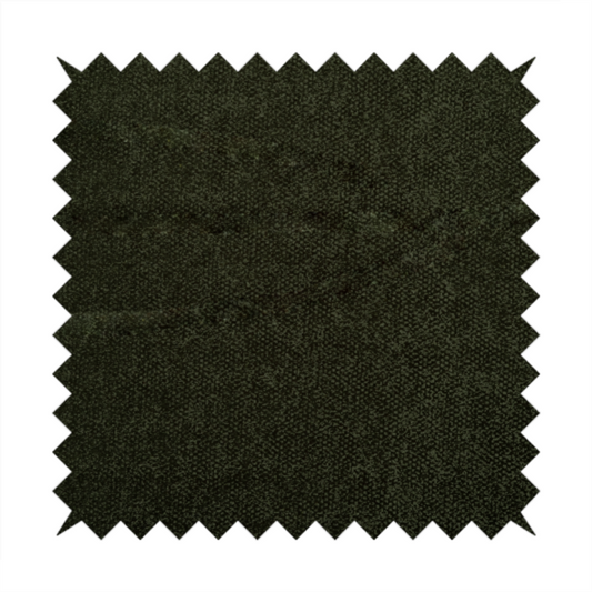 Kensington Velvet Semi Plain Green Upholstery Fabric CTR-2262