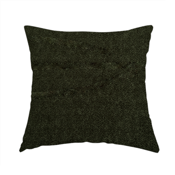 Kensington Velvet Semi Plain Green Upholstery Fabric CTR-2262 - Handmade Cushions