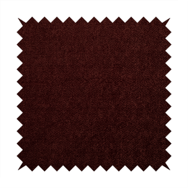 Kensington Velvet Semi Plain Burgundy Red Upholstery Fabric CTR-2265 - Handmade Cushions