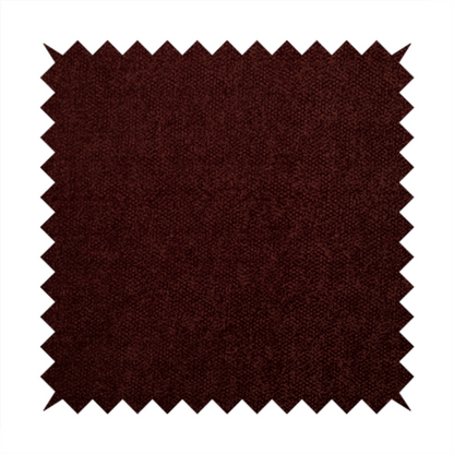 Kensington Velvet Semi Plain Burgundy Red Upholstery Fabric CTR-2265 - Handmade Cushions