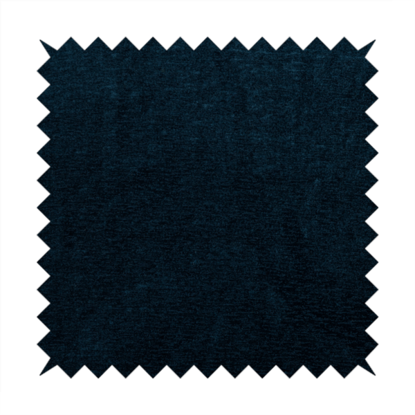 Brompton Velvet Plain Navy Blue Upholstery Fabric CTR-2267