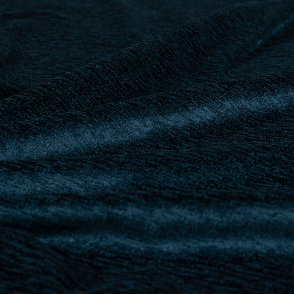 Brompton Velvet Plain Navy Blue Upholstery Fabric CTR-2267