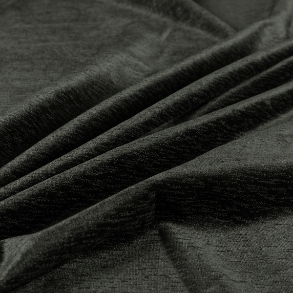 Brompton Velvet Plain Grey Upholstery Fabric CTR-2269 - Roman Blinds