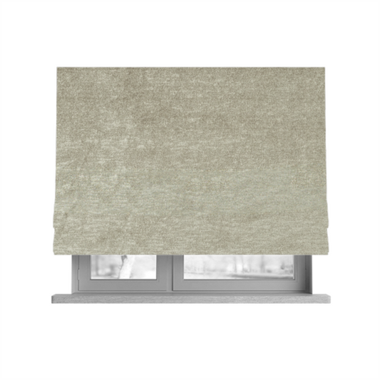 Brompton Velvet Plain Mink Brown Upholstery Fabric CTR-2270 - Roman Blinds