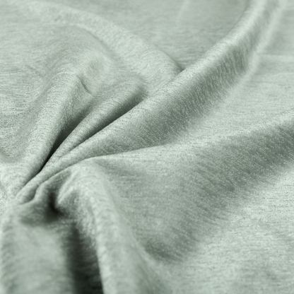 Brompton Velvet Plain Silver Upholstery Fabric CTR-2272