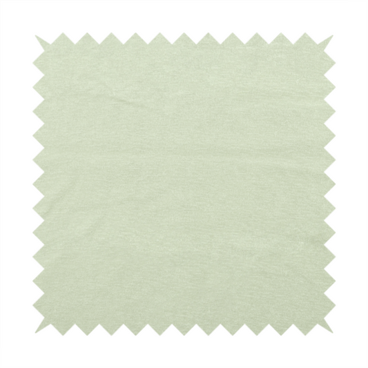 Brompton Velvet Plain White Upholstery Fabric CTR-2273