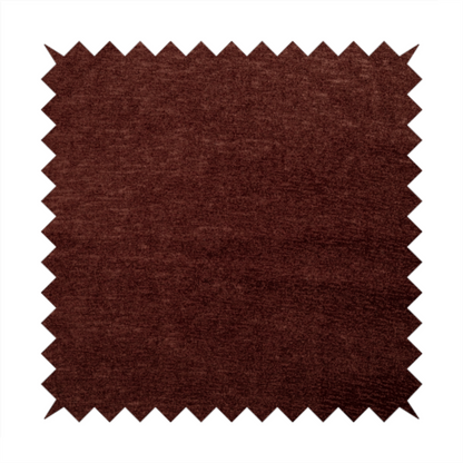 Brompton Velvet Plain Burgundy Red Upholstery Fabric CTR-2277 - Handmade Cushions