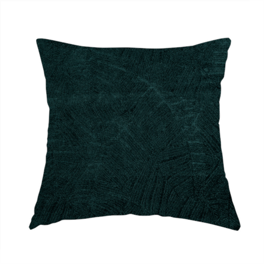 Westminster Velvet Leaf Inspired Teal Upholstery Fabric CTR-2278 - Handmade Cushions