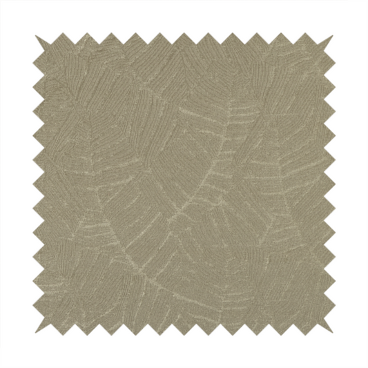 Westminster Velvet Leaf Inspired Beige Upholstery Fabric CTR-2280