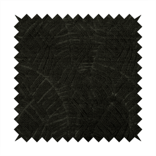 Westminster Velvet Leaf Inspired Grey Upholstery Fabric CTR-2281