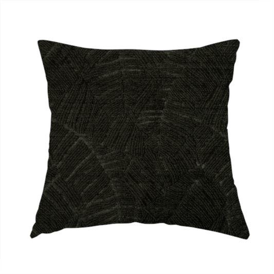 Westminster Velvet Leaf Inspired Grey Upholstery Fabric CTR-2281 - Handmade Cushions