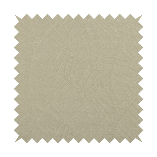 Westminster Velvet Leaf Inspired White Upholstery Fabric CTR-2285
