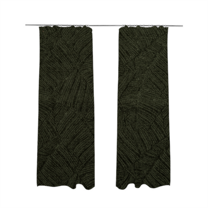 Westminster Velvet Leaf Inspired Green Upholstery Fabric CTR-2286 - Made To Measure Curtains