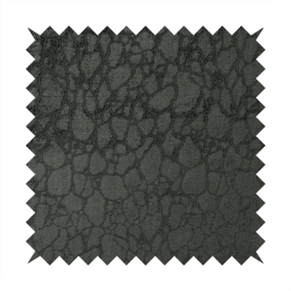 Hammersmith Velvet Pattern Grey Upholstery Fabric CTR-2293