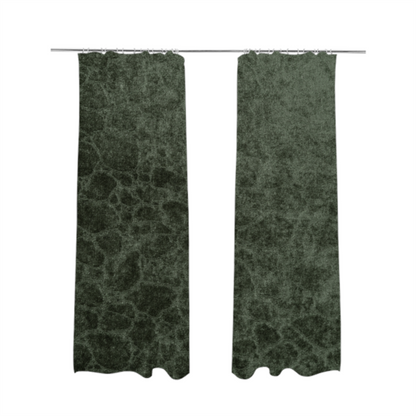 Hammersmith Velvet Pattern Green Upholstery Fabric CTR-2298 - Made To Measure Curtains