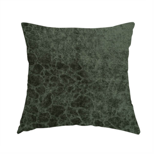 Hammersmith Velvet Pattern Green Upholstery Fabric CTR-2298 - Handmade Cushions
