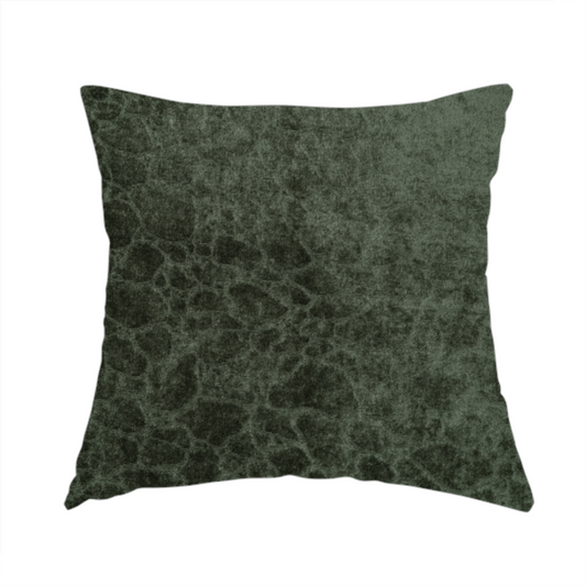 Hammersmith Velvet Pattern Green Upholstery Fabric CTR-2298 - Handmade Cushions
