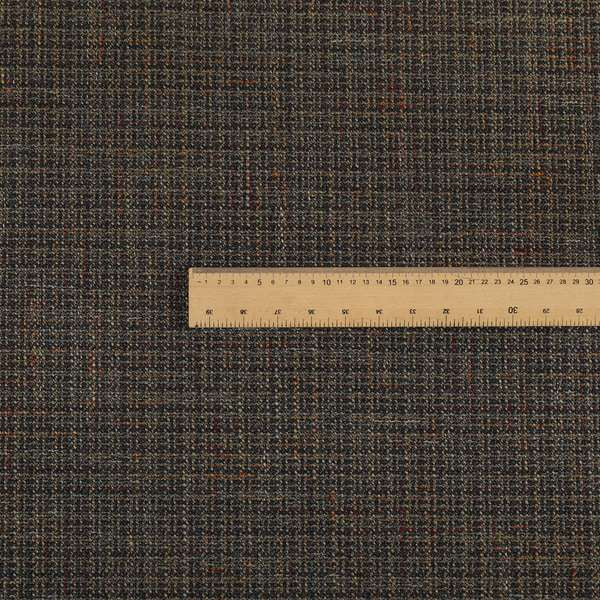 Byron Thick Durable Weave Brown Black Colour Furnishing Fabrics CTR-23