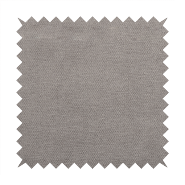Tessuto Soft Chenille Plain Water Repellent Silver Upholstery Fabric CTR-2303
