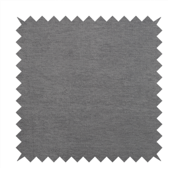 Tessuto Soft Chenille Plain Water Repellent Grey Upholstery Fabric CTR-2304 - Roman Blinds