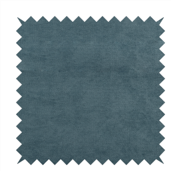 Tessuto Soft Chenille Plain Water Repellent Blue Upholstery Fabric CTR-2307 - Roman Blinds