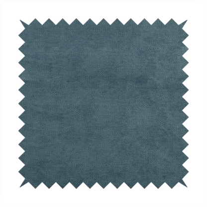 Tessuto Soft Chenille Plain Water Repellent Blue Upholstery Fabric CTR-2307 - Made To Measure Curtains